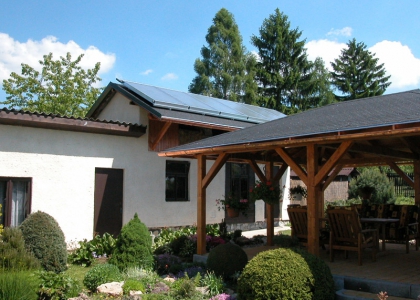 Solární systém TWI realizovaný firmou KONEX