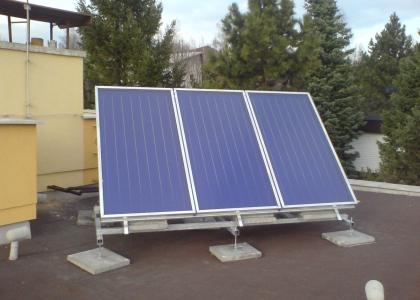 Solární systém TWI pro ohřev TUV
